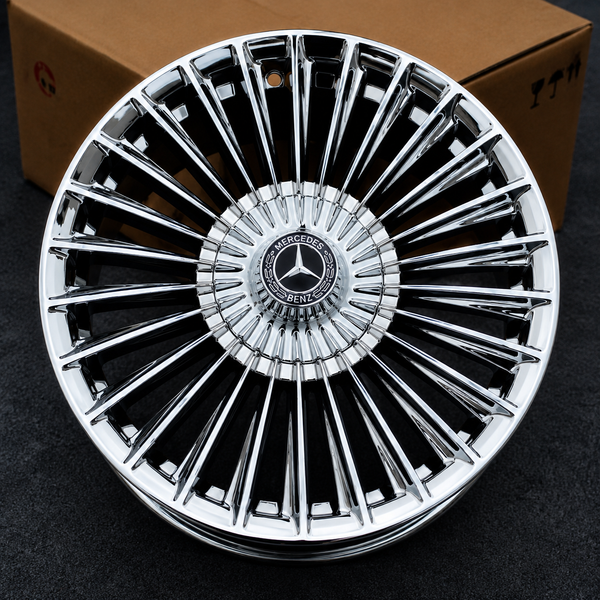 Forged Turbine 02004 — Chrome